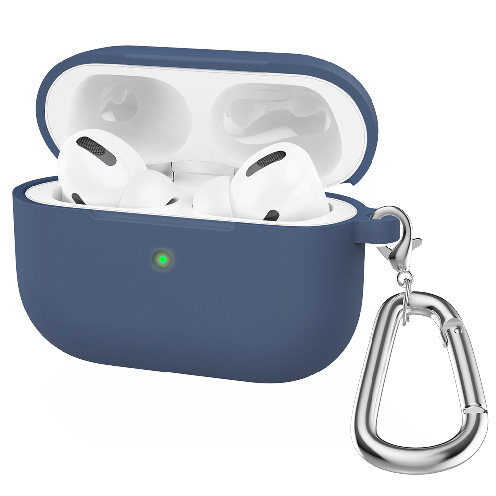 Funda de silicona para Airpods Pro, funda inalámbrica Bluetooth para Apple Airpods pro, funda para auriculares para Air Pods Pro 1st Fundas: Menta