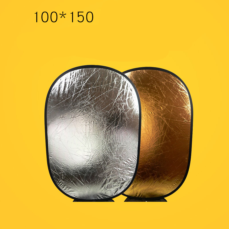 100 * 150cm Double sided gold and silver reflector panel gold / silver CD50