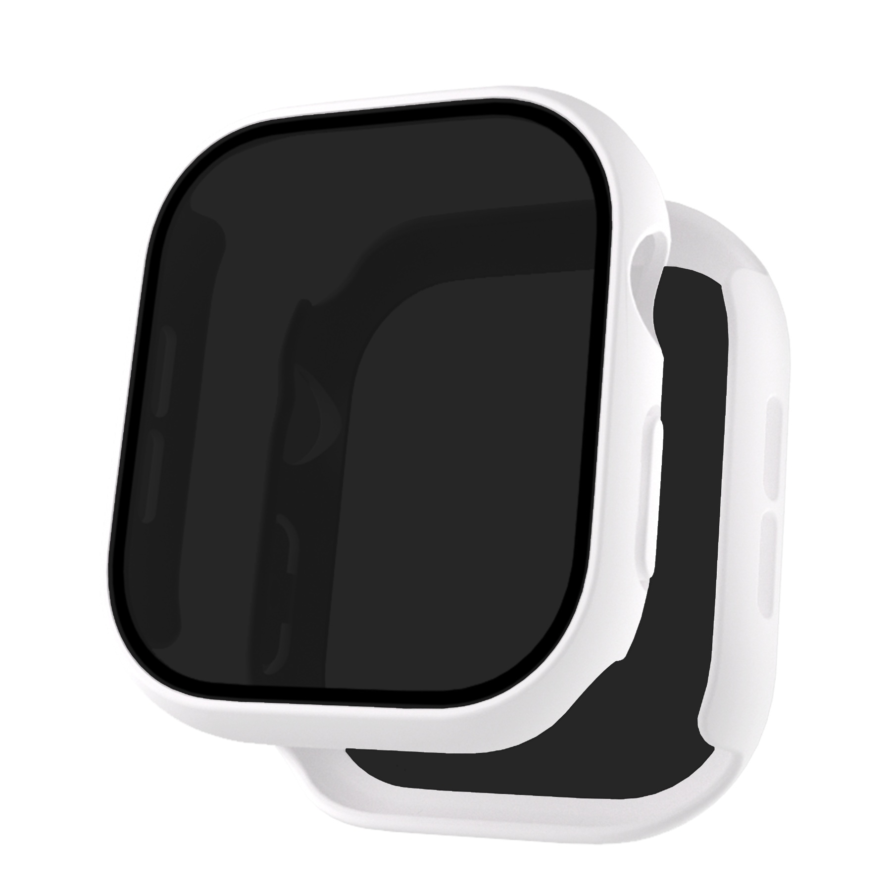 Lasi + kotelo apple watch series 10: 42mm 46mm , yksityisyyttä suojaava näytönsuoja, kova tietokoneen suojakansi iwatch  s10 -lisävarusteille: P12/613 / 2 - 3.9 tuumaa