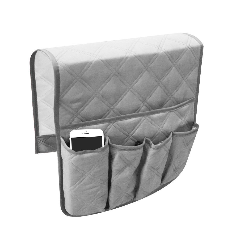 Fjernbetjening opbevaring lænestol holder opbevaring organizer armlæn sofa lomme: C1
