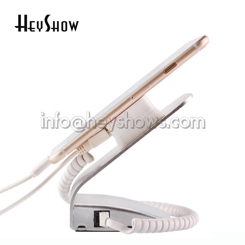 Mobiele telefoonbeveiliging, antidiefstaldisplaystandaard, iphone-inbraakalarmsysteem voor alle smartphones, winkelverliespreventie