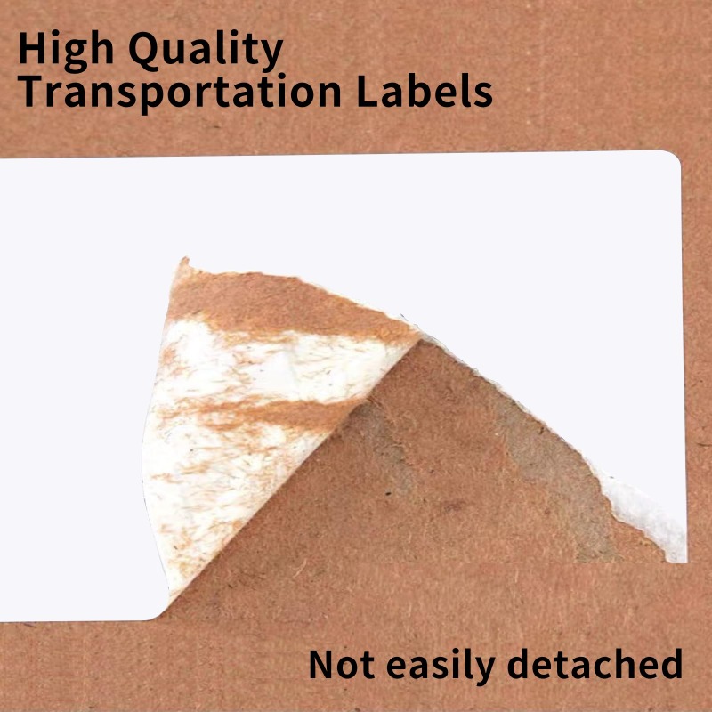 Thermal Labels 20/30/40/50 White Blank Thermal Printer Labels SKU Barcode Labels, Self-Adhesive Address Labels Stickers