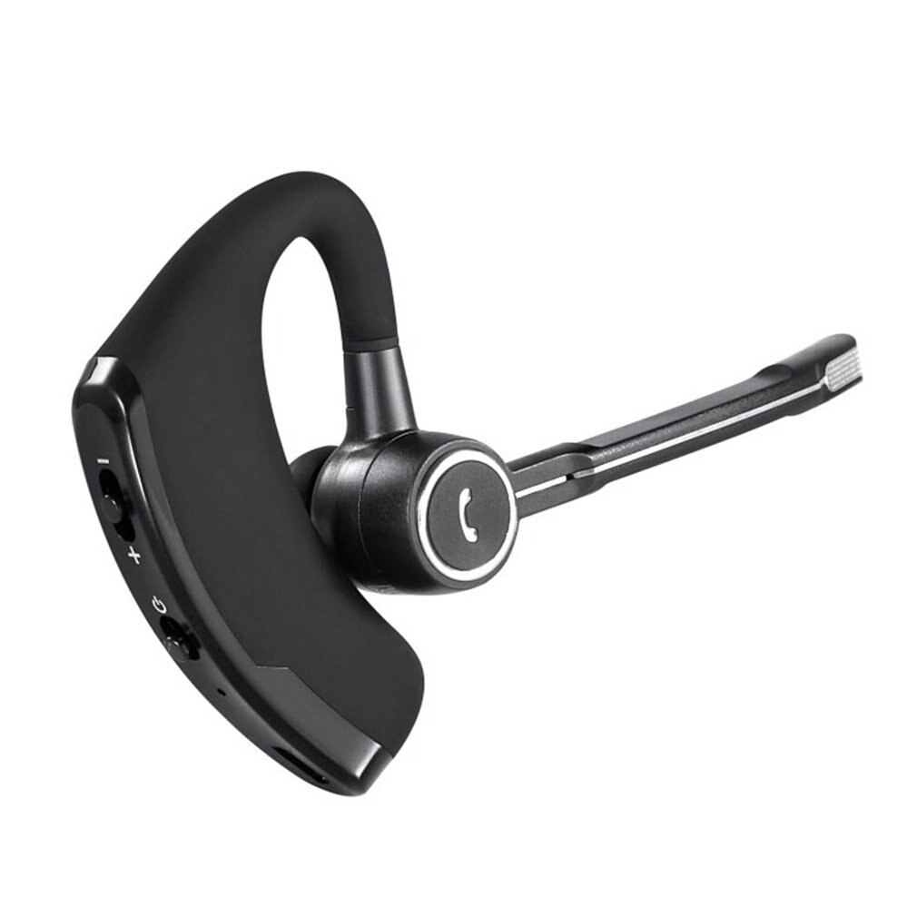 V8S Business Bluetooth Headset Draadloze Koptelefoon Auto Bluetooth Handsfree Microfoon CSR-8615 Chips Stereo Muziek Headset