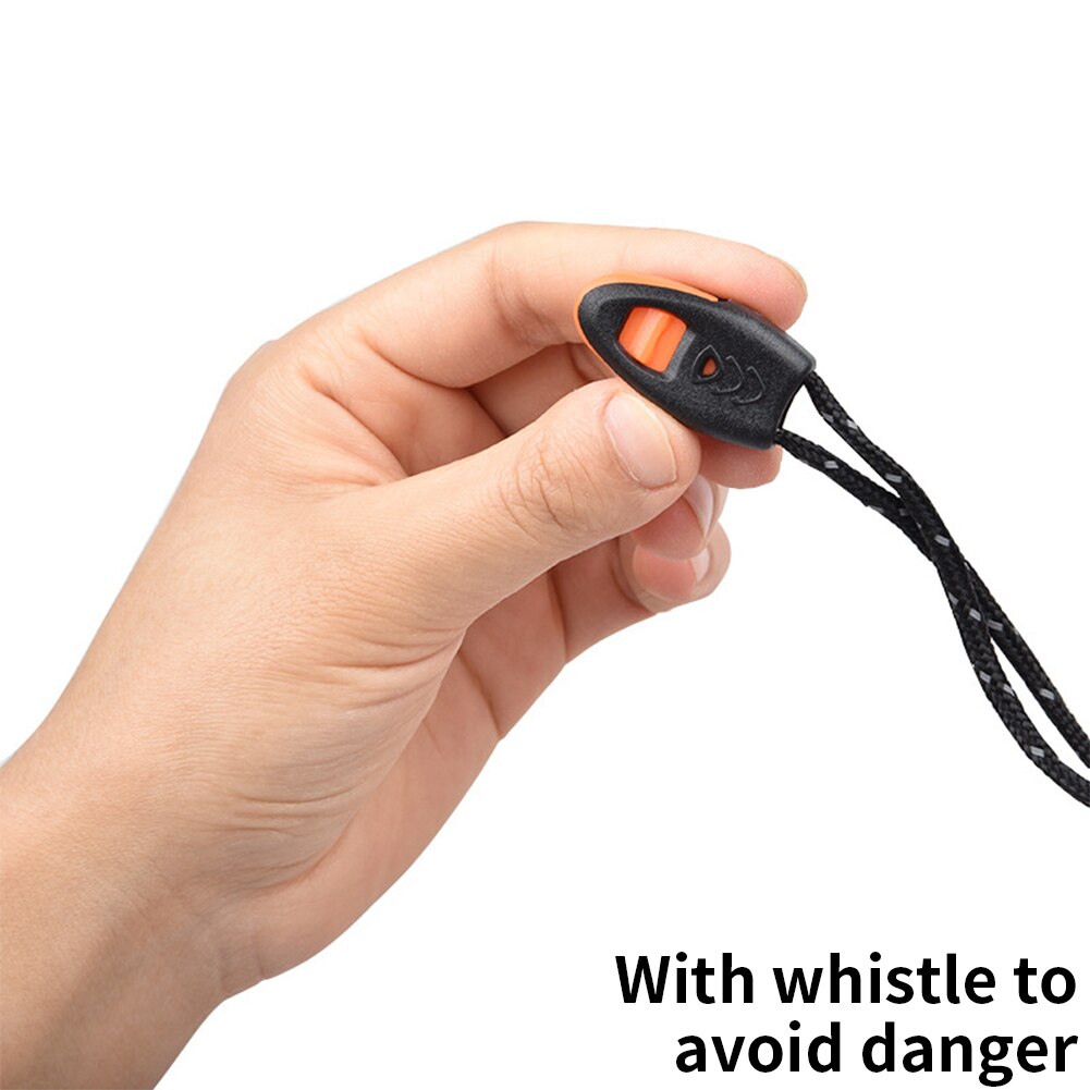 Hiking Reusable Pouch Emergency Small Portable With Whistle Waterproof Storage Sleeping Bag Outdoor Camping Lightweight Travel