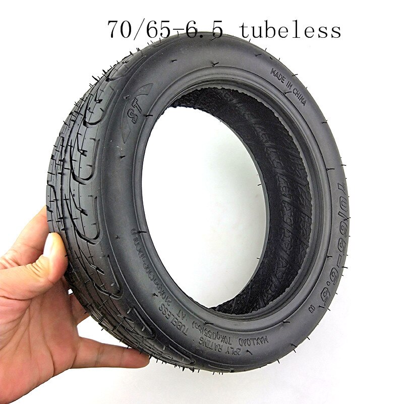 70/65-6.5 renkaan sisäkumi  or 70/65-6.5 tubeless tyhjiörengas xiaomi mini pro sähköiseen tasapainoskootteriin 10 '' skootterin pyörän rengas