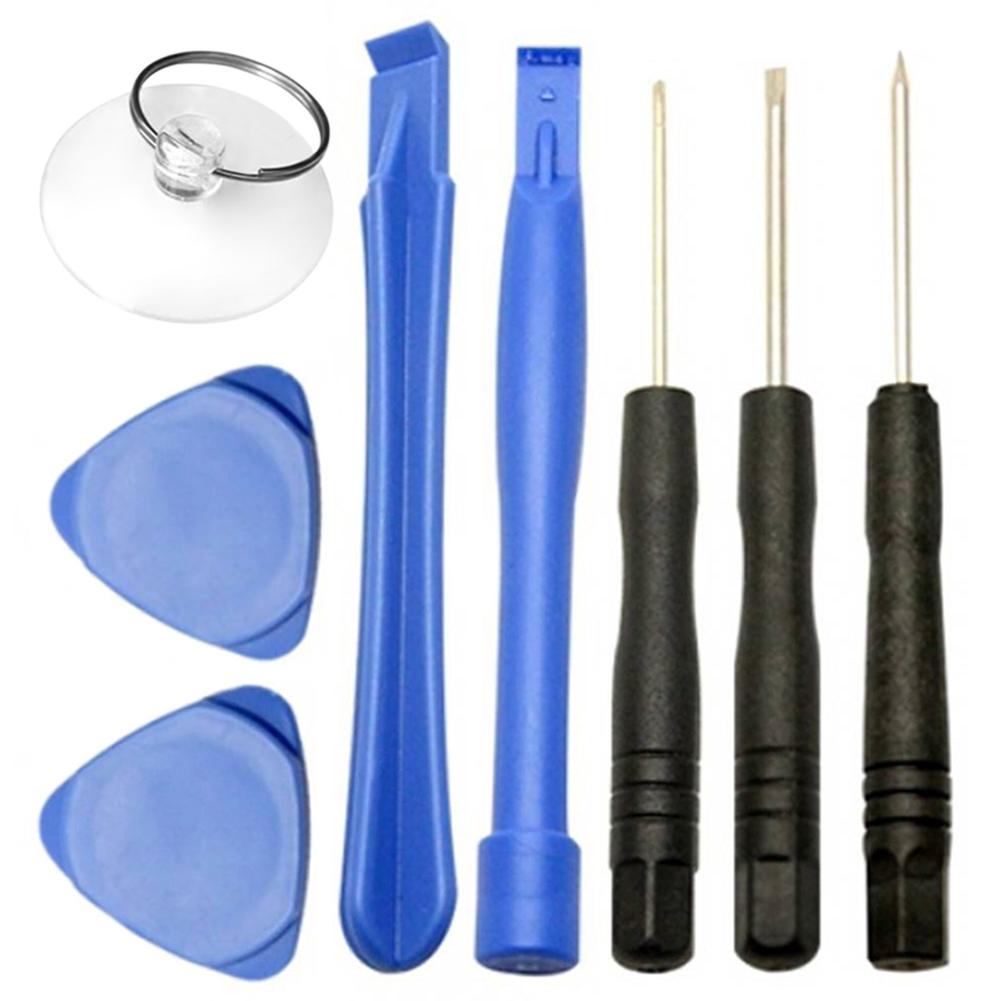 8 em 1 telefones celulares abertura pry ferramenta de reparo ventosa kits chaves de fenda para iphone4 4S 5 5S/6/7/8/x/11/12