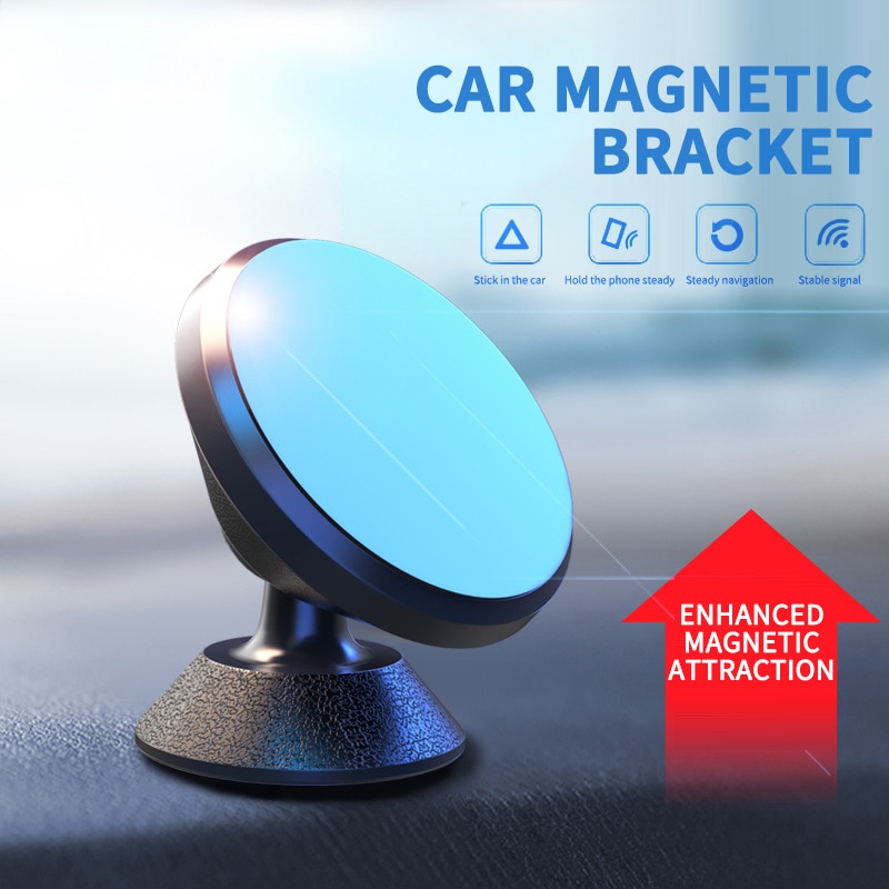 Multifunctionele Magnetische Beugel 360 Graden Draaibare Aluminium Beugel Universele Auto Mobiele Telefoon Houder Beugel Mounts Houder