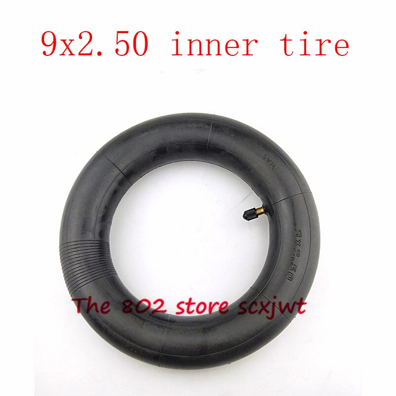 butyl Tube 9x2.50 inner tube fits motorcycle Scooter A-Folding Bike Electric / Gas Scooter Tyre ( for 85/65-6.5 tire )