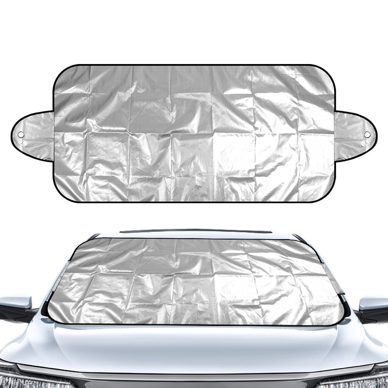 Auto Windschutzscheibe Abdeckung Vordere Abdeckung Anti Schnee Frost Sonnenschutz Staub Schutz Wärme Sonne Matte Auto Fenster Bildschirm Abdeckung