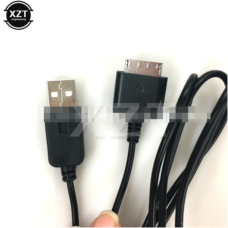 Black 1M 3ft 2 IN 1 USB Data Charge Cable For PSP GO USB Charger Cable Data Transfer Charging Cord Line PSPGO