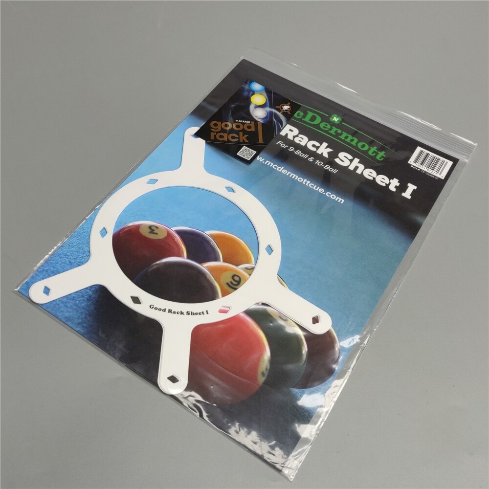 Goede Rack Sheet Ik Biljart Japan Papier Rack Sheet 10 Stuks Rack Driehoek Compertetion 9 Bal 10 Ball Pool Biljart accessoires