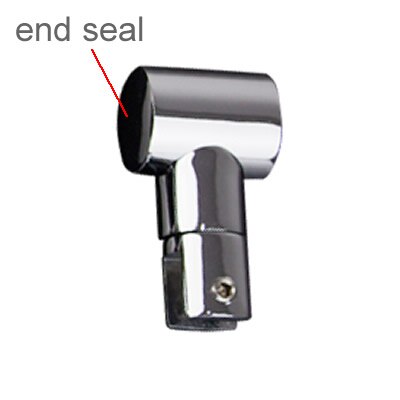 Shower rod telescopic rod base/Flange,flat,Stainless steel pipe fittings/connector,Shower accessories: for 25mm tube / clamp B