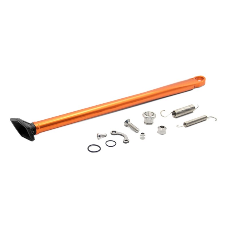 Pata de cabra para moto, soporte lateral de estacionamiento para KTM 150, 200, 250, 300, 350, 400, 450, 500, XC, XCW, XCF, XCFW, EXC, EXCF, EXC-F, para Husqvarna: Gris oscuro