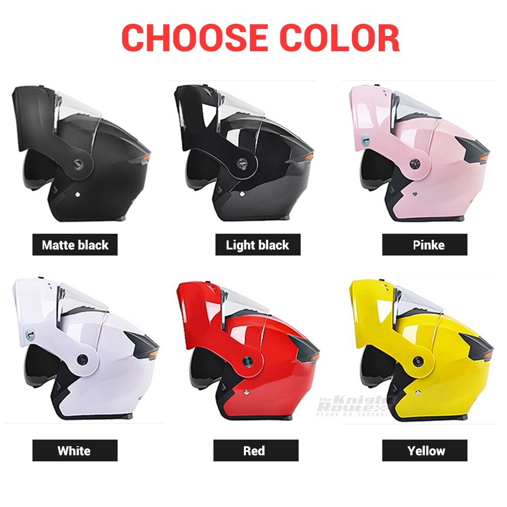 Rosa Motorrad Helm Männer Motorrad Biker Volle Gesicht Helm Flip Dual Objektiv Modulare Roller Motocross Reiten Moto Crash Helm