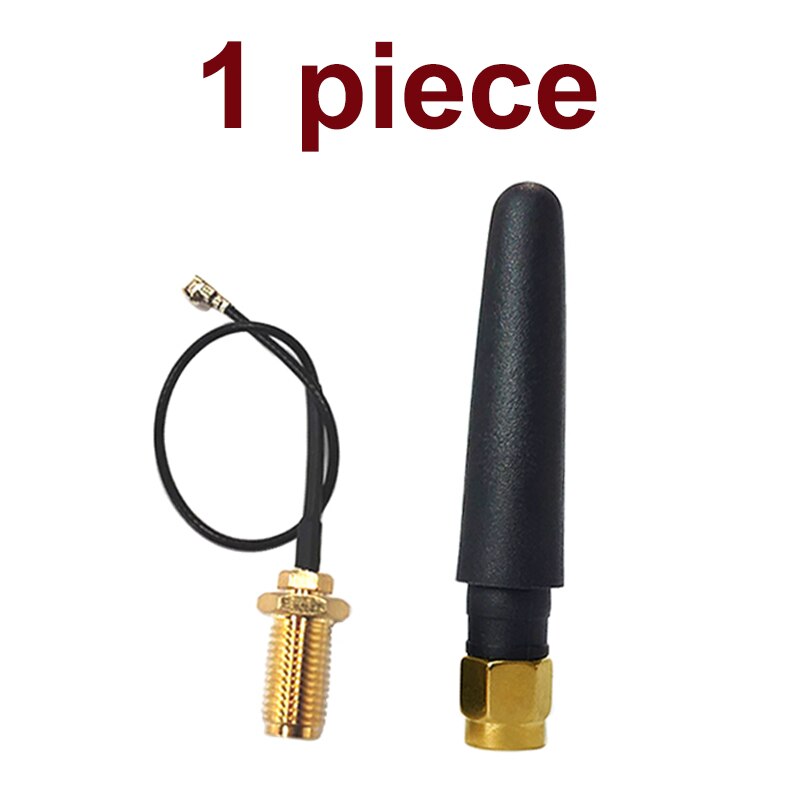 2.4 GHz Antenna wifi 5dBi SMA Male Connector 2.4ghz antena for Router Wi fi Booster +21cm RP-SMA to ufl./ IPX 1.13 Pigtail Cable: 1 piece