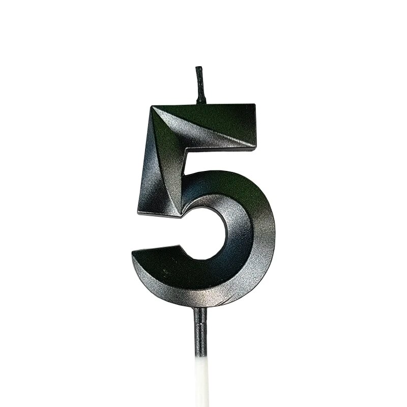 Grünes Opernhaus, digitale Kerze, alles Gute zum Geburtstag, Kuchendekoration, 0–9, verzierte Kerzen für Prinzen, Party-Veranstaltungen