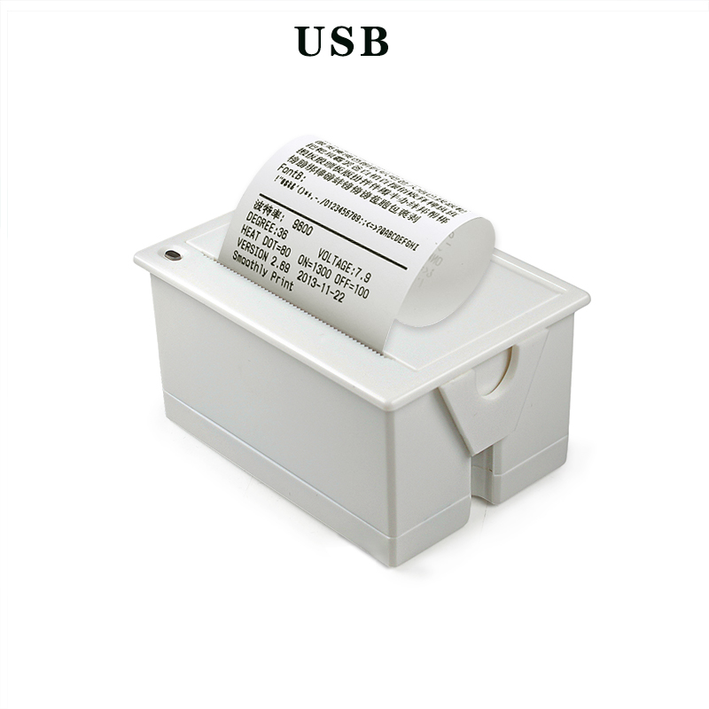 58Mm Mini Thermische Embedded Pos Ontvangst Printer Atm Ticket Parallel Panel Printer Usb Ttl RS232 Kiosk Printer Barcode Arduino: R5822 USB