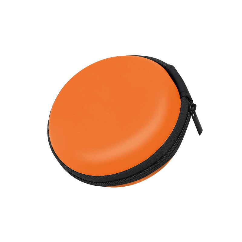 Kopfhörer fallen PU Leder Kopfhörer Lagerung Kasten Schutzhülle USB Kabel Veranstalter Ohrhörer Tasche Reißverschluss fest Kopfhörer Tasche