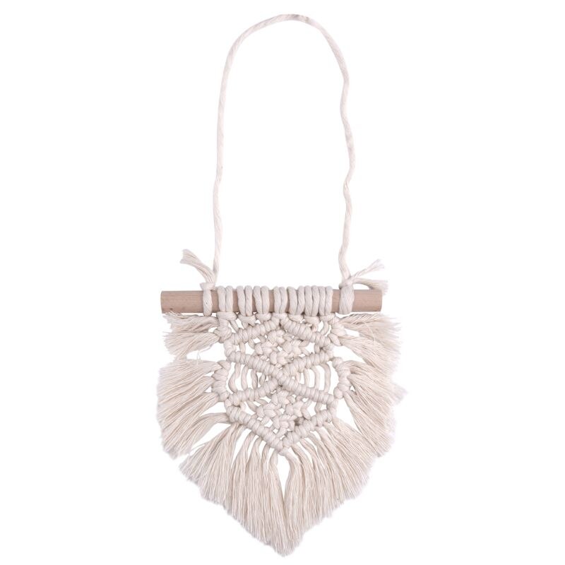 Nordic Baby Room Cotton Tassels Wall Hanging Handmade Macrame Home Decor Retro Handcrafted Girls Room Indian Decor: 1