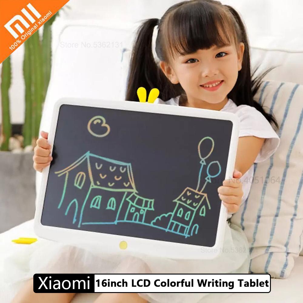 Xiaomi-Tableta de escritura LCD de 16 pulgadas para niños y oficina, pizarra electrónica de escritura a mano, Individual/MultiColor, almohadilla de dibujo de 12/10 pulgadas