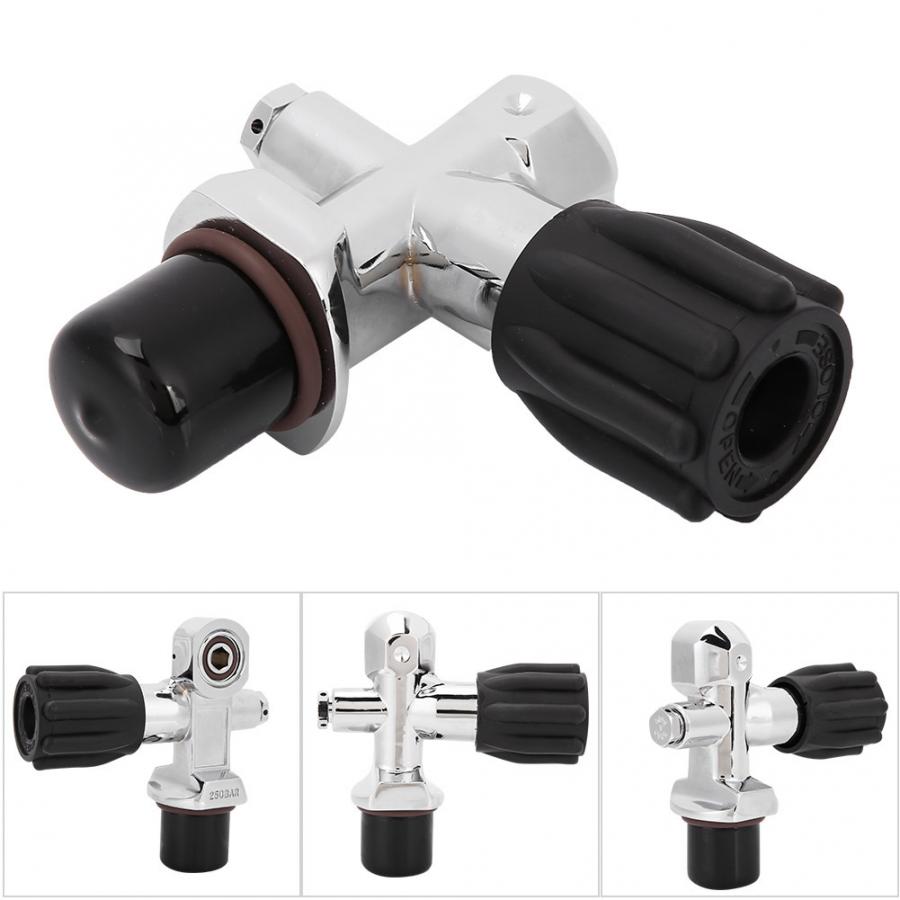 Professionale 250 sbarra immersione Valvola Della Bombola Bombola di aria in Ottone G3/Pressione Valvola di 4 K din + GIOGO Valvola bcd attrezzatura subacquea