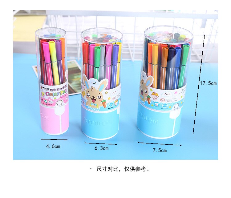 Korean stationery primary school children learning supplies brush watercolor pencils stationery oil pastel