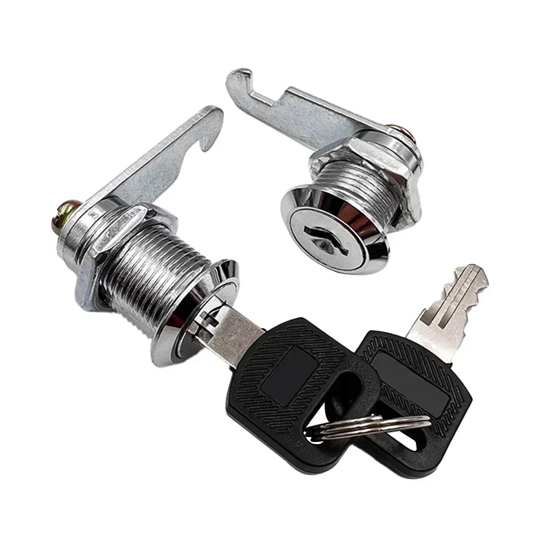 Cam Lock Security Lock 16-35mm Cabinet Cam Lock Door Barrel Drawer Filing Cabinet Post Mail Box Furniture Locker Cupboard 2 Key