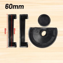 4 Stuk Set Van Anti-Slip Rubber Pad Voor Bench Vice 4 Stks/set Bench Ondeugden Bench Vier Specificatie rubber: 60mm