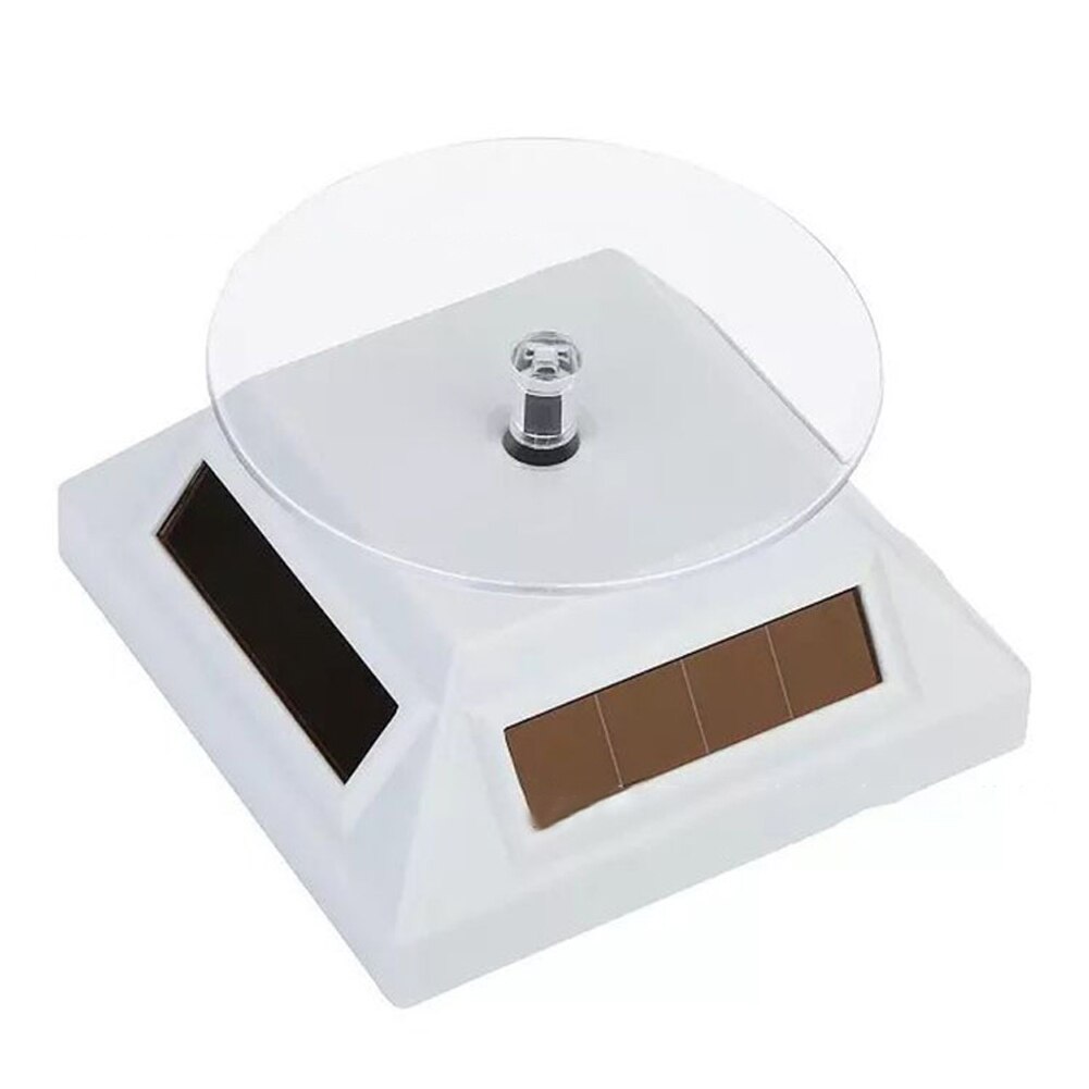 360 Degree Electric Rotating Turntable Display Stand for Video Photography Props Solar Power Display Turntable