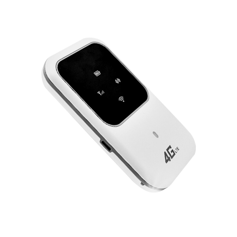 50Mbps 4G LTE Portable Car Mobile Broadband Pocket 2.4G Wireless Router 100Mbps Hotspot SIM Unlocked WiFi Modem 93*59*14mm