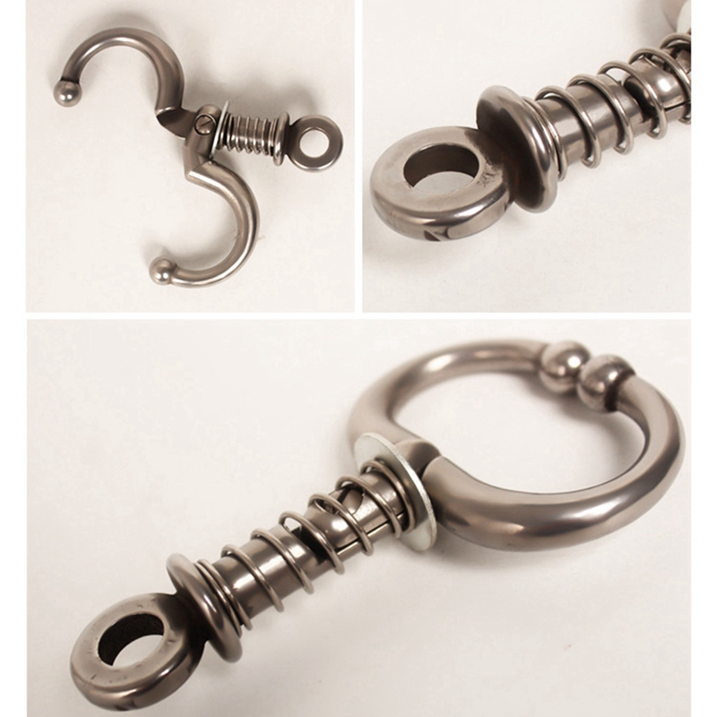 Cattle Pliers Stainless Steel Cow Nose Pliers Spring Self-Locking Bull Nose Pliers Livestock Tool For Farm Ranch