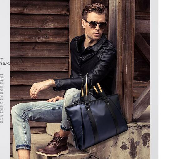 2018 novo coreano masculino bolsa bolsa de negócios cross-bag à prova dwaterproof água wearable lazer maleta