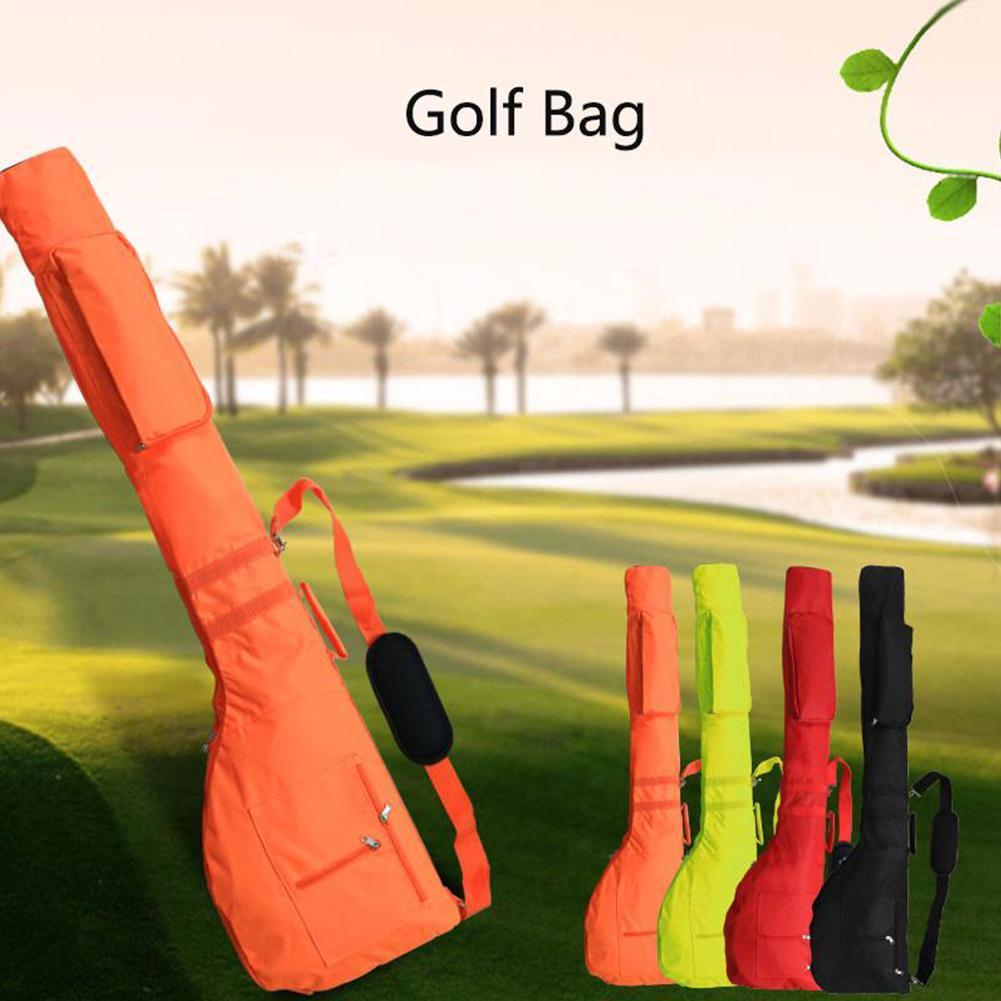 Golf practice bag, Golf clubs bag, nylon environmental protection material half set of golf bag