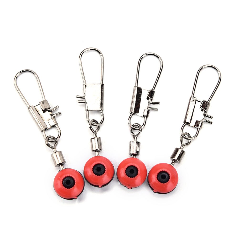 20Pcs Space Beans Fishing Connector Float Connector Rolling Swivel Fishing accessories Fishing Tackle Tool