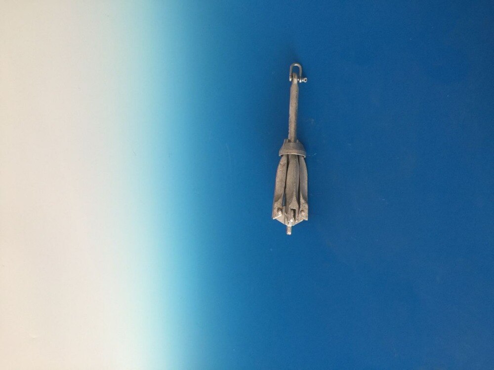 Folding Boat Grapnel Anchor 8.8lb 4 Kg Galvanized Iron