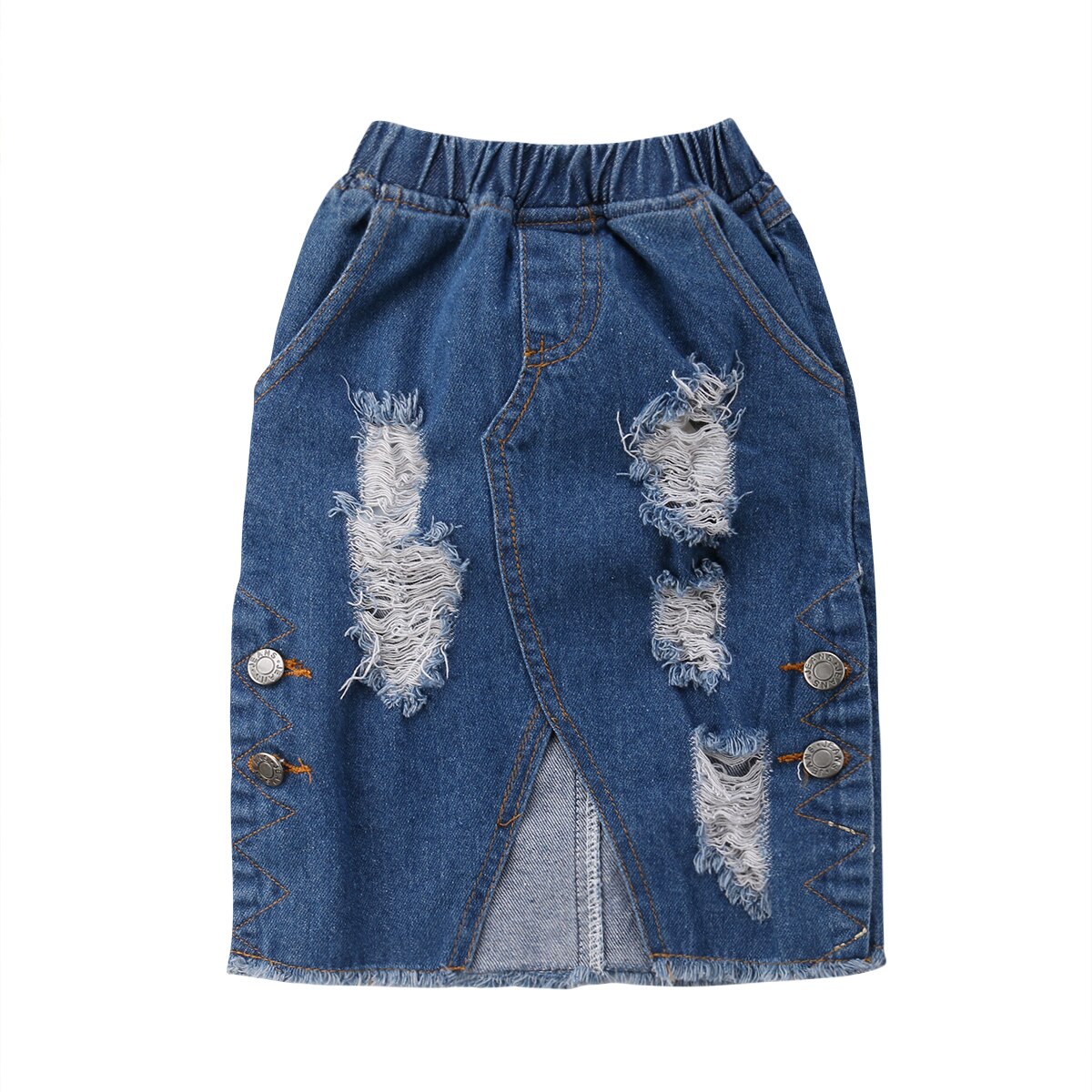 Girls Skirts Baby Girls Denim Skirt Toddler Children Jean Skirt Summer Style Cute Infant Child KidsSkirts Children: 6