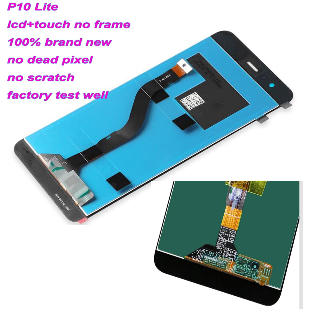 Original 5.2 Inch LCD for HUAWEI P10 Lite Lcd Display Touch Screen P10 Lite Screen Replacement WAS-LX1 WAS-LX1A WAS-LX2 WAS-LX3