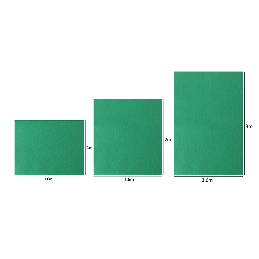 1.6Mx1M/2M/3M Photography Photo Studio Simple Background Backdrop Non-woven Solid Color Green Screen Chromakey