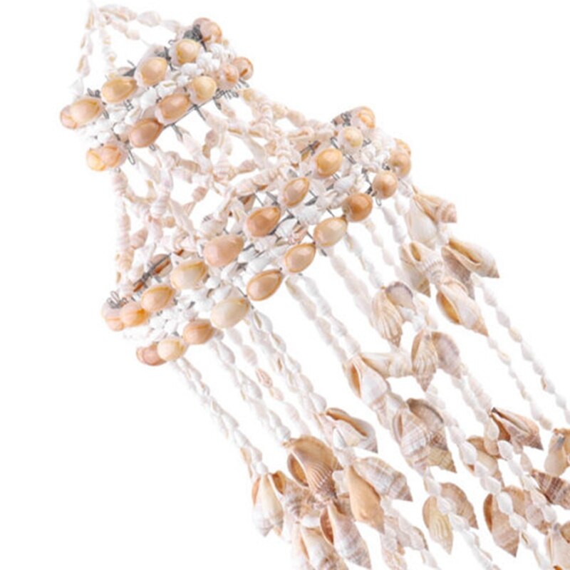 Conch Sea Shell Wind Chime Hanging Ornament Wall Decoration Hanging Pendant Stylish Hanging Ornament Hanging