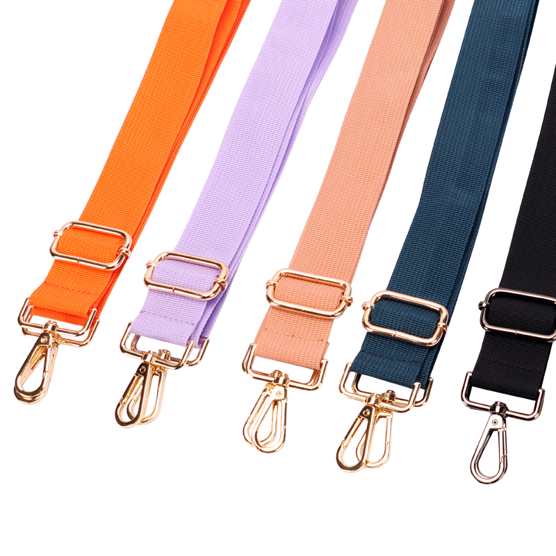 Cinghie per borse in nylon regolabili per borse a tracolla a tracolla da donna Accessori colorati per borse Accessori Cinture