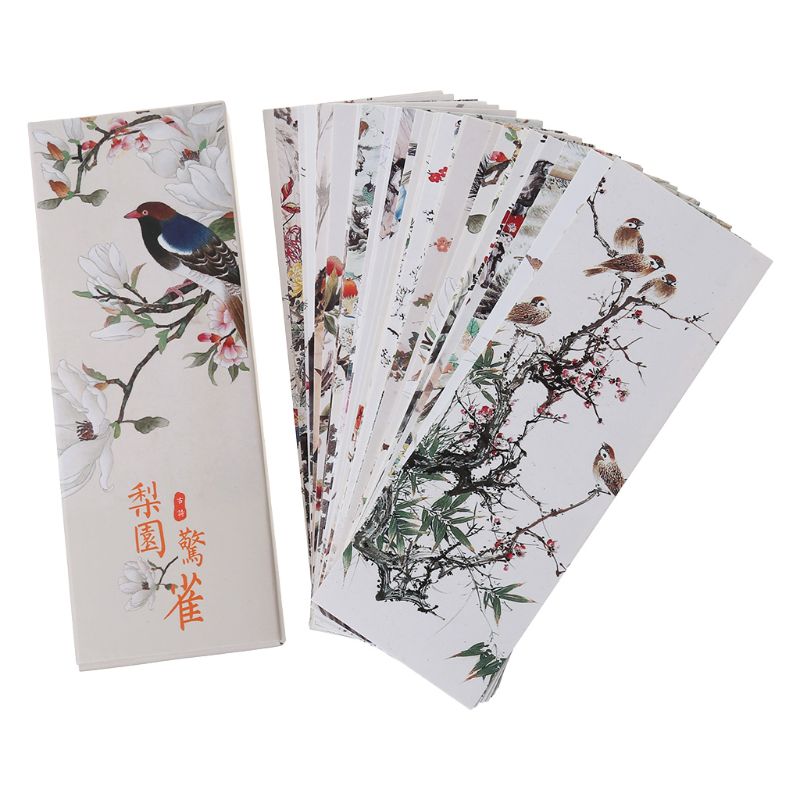 30pcs Beautiful Girl Bookmarks Paper Page Notes Label Message Card Book Marker School Supplies Stationery X3UE