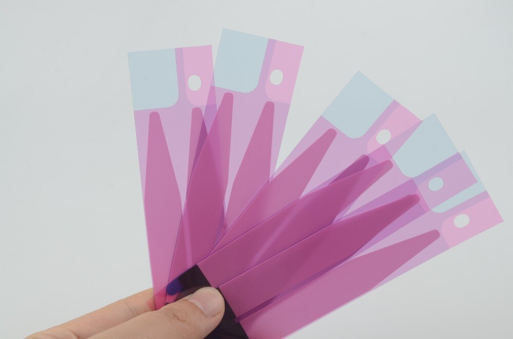 10 x batteri mærkat reservedele til iphone 7 6 plus 7p tape til iphone 6s 5s x 8p 8 11 pro xs max lim striber klæbende
