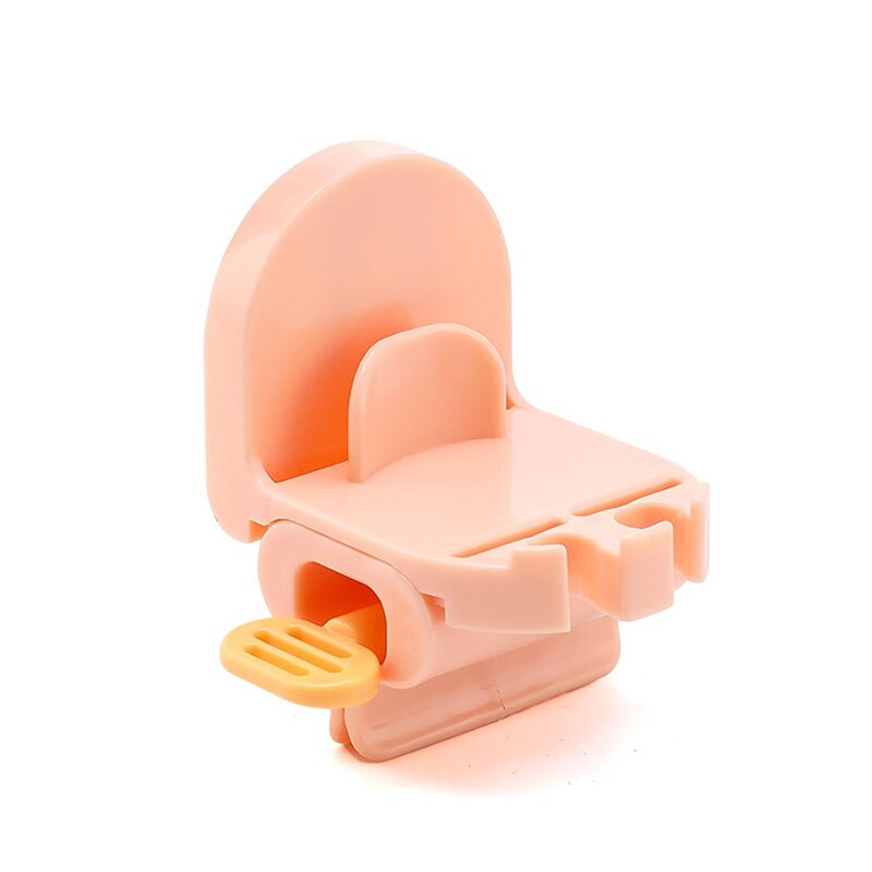 3-In-1 Tandpasta Tandenborstel Bekerhouder Kit Wandmontage Tandpasta Dispenser Squeezer Badkamer Organizer Storage Rack Accessoire: pink (3 in 1)