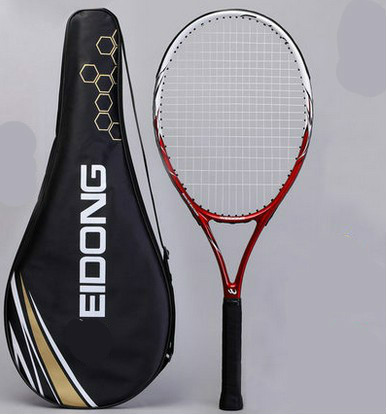 Volwassen tennisracket, enkele opname beginners, hoge school tennisracket carbon mannen en vrouwen algemene opleiding tennisracket: HY05