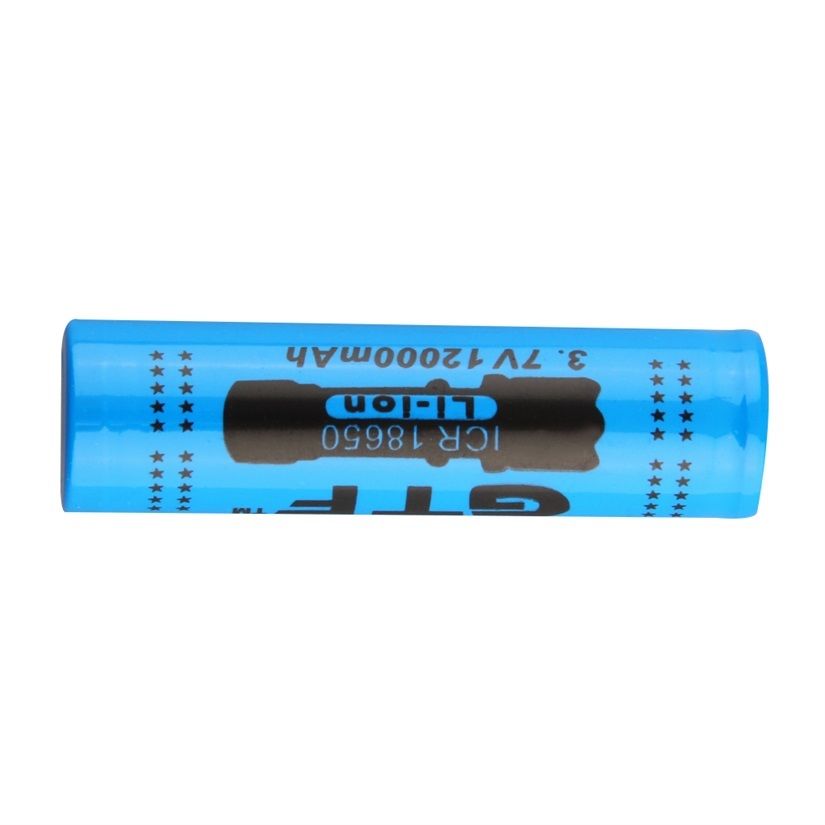 GTF 1pc 18650 3.7V 12000mAh Rechargeable Li-ion Battery for LED Torch Flashlight