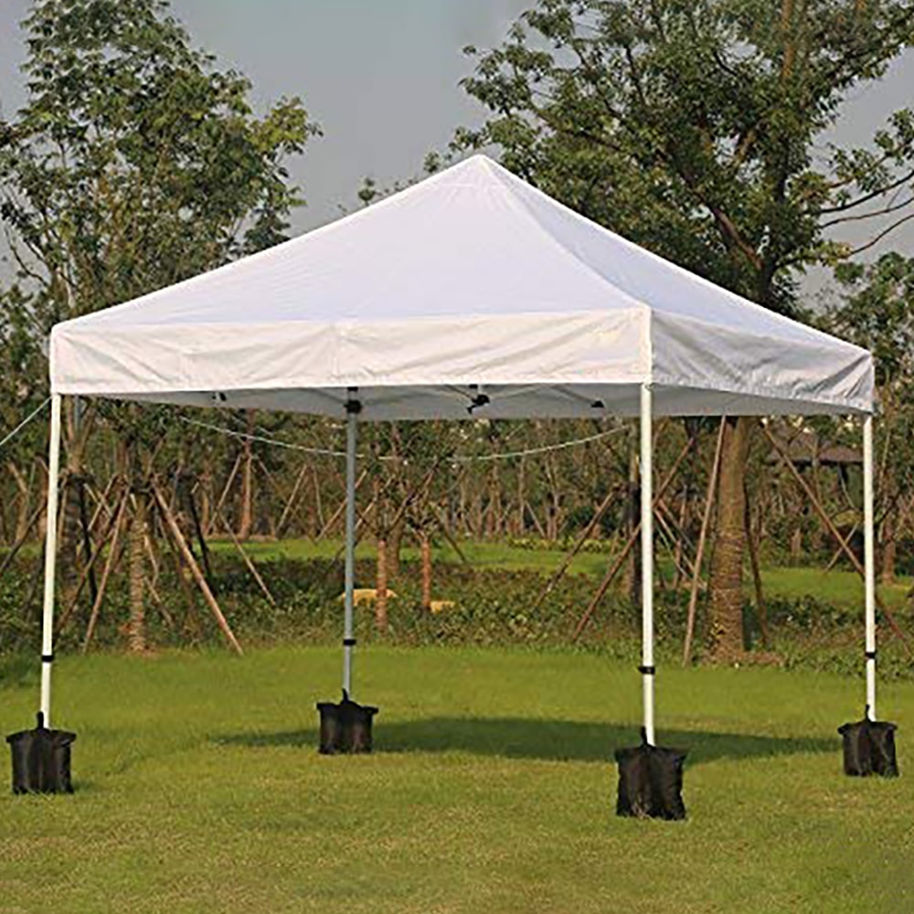 Regenkap kamperen 4 stuks industriële gewichten tas beengewichten pop-up luifel tent verzwaarde voeten tas zandzak buiten regenkap