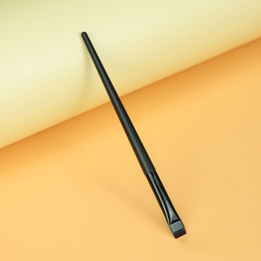 Kosmetik Pinsel machen-hoch Werkzeug Anfänger abgewinkelt feine Eyeliner Pinsel flache Augenbrauen Pinsel Liner Augenbrauen Pinsel Klinge machen-hoch Pinsel: Lila