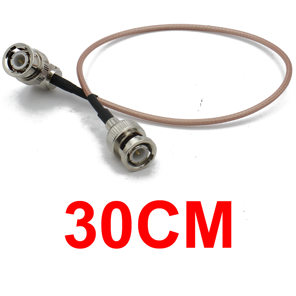 RG316 Cable Q9 BNC Male Right Angle to BNC Male Plug Connector Adapter for Video Camera SDI Camcorder HD-SDI/3G-SDI/4K/8K: Ivory / 5P