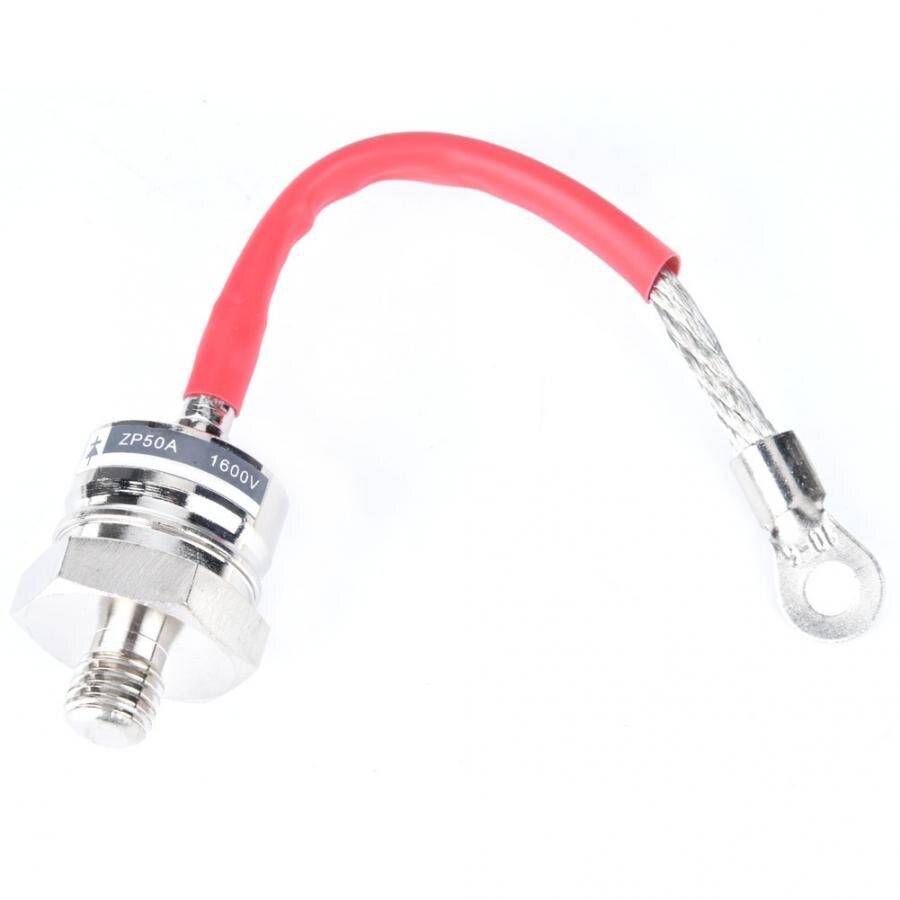 Rectifier Diode1600V Spiral Type Rectifying Rectifier Diode 12mm Male Thread Diodes start motor capacitor Rectifying Diodes