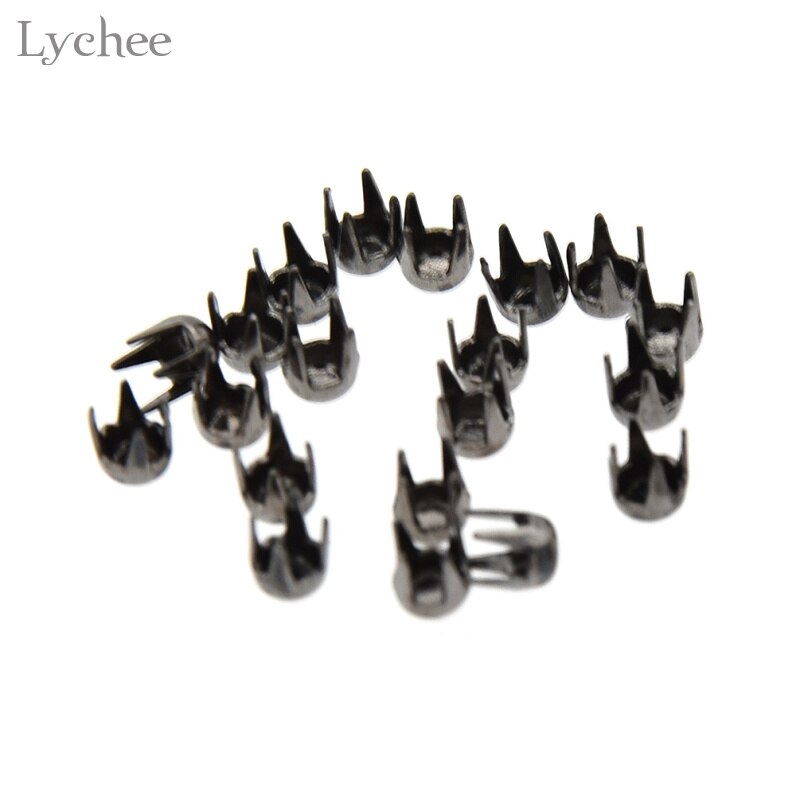 Mini remaches redondos de Lychee, accesorios para coser álbumes de recortes, DIY, 20 Uds.: 3